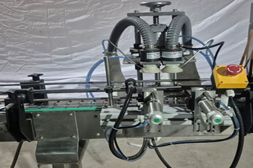 Automatic air jet cleaning system